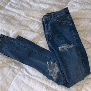 Top shop Jamie blue jeans W:25 L:30